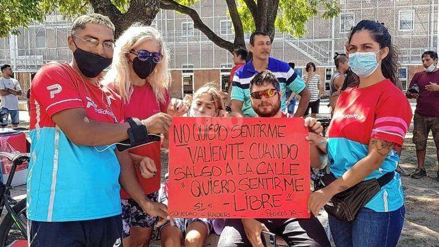 Pedido de los cadetes y repartidores