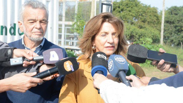 La ministra de Infraestructura, Servicios Públicos y Hábitat, Silvina Frana La ministra de Infraestructura, Servicios Públicos y Hábitat, Silvina Frana