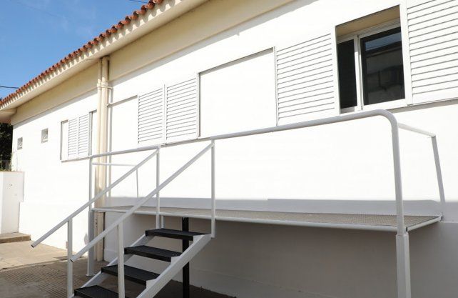 Las camas críticas del viejo Iturraspe cuentan con un sistema de rampas y ventanales