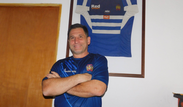 Cipriani tiene 46 años, es arquitecto y hace nueve años dejó de jugar en el equipo colegial.