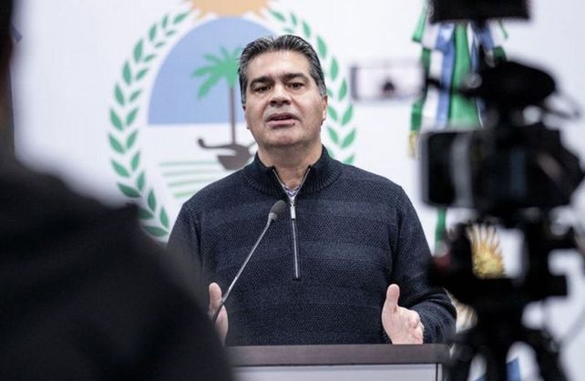 El gobernador de Chaco, Joge Capitanich