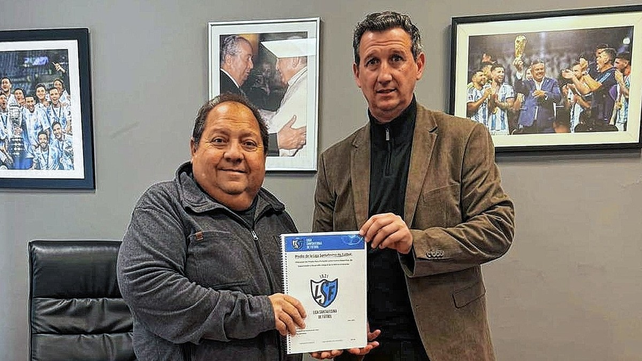 El presidente de la Liga Santafesina present&oacute; en la AFA un proyecto de utilizaci&oacute;n del predio Nery Pumpido.
