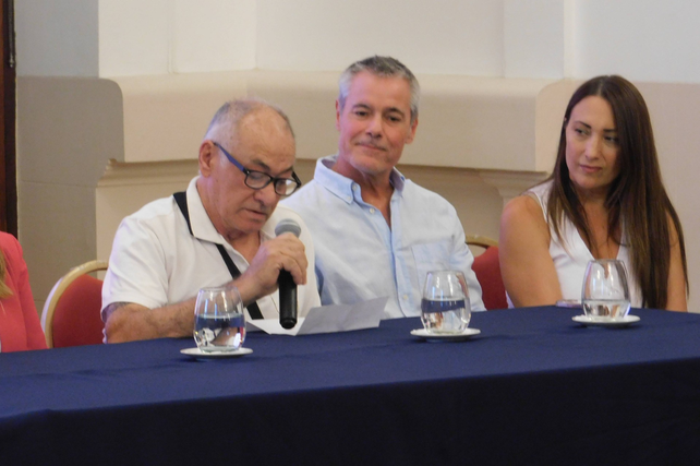 Víctor Russo, presidente de la Asociación Maratón Acuática Río Coronda, celebró el regreso de la prueba. Víctor Russo, presidente de la Asociación Maratón Acuática Río Coronda, celebró el regreso de la prueba.