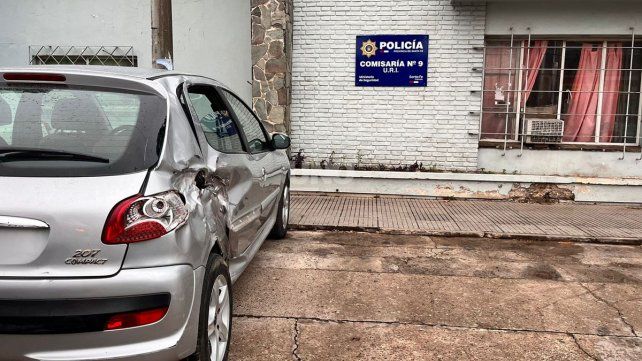 El vehículo que se dio ala fuga luego de protagonizar un accidente en el que murió un motociclista y fue secuestrado luego de distintos allanamientos  