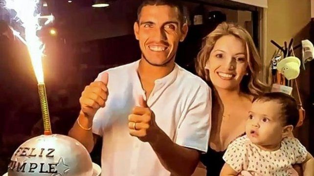 Rafael Delgado cumpli&oacute; 31 a&ntilde;os el pasado 13 de enero y lo celebr&oacute; la semana pasada en Santa Fe junto a sus compa&ntilde;eros de Col&oacute;n y familiares.