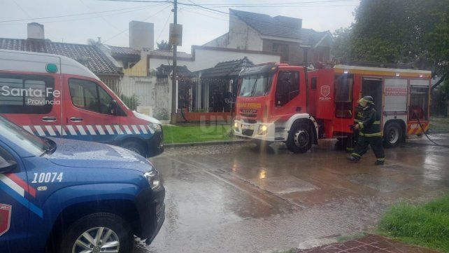 Se incendió una vivienda de barrio Guadalupe y hallaron muerta a su moradora en el primer piso