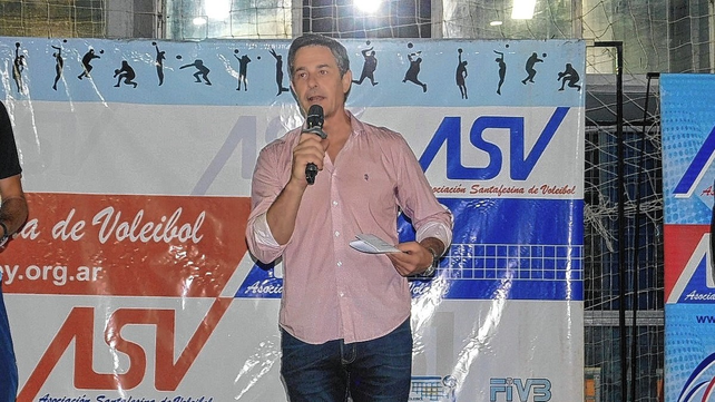 Fabi&aacute;n Bochatay, presidente de la Asociaci&oacute;n Santafesina de V&oacute;leibol, destac&oacute; el trabajo de dirigentes, jugadores y entrenadores en la presente temporada.