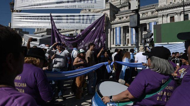 El color de la asunción de Javier Milei como presidente