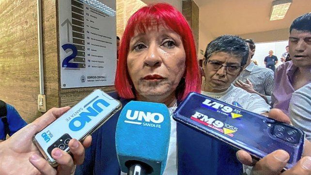 La concejala electa por el peronismo, Violeta Quiroz.