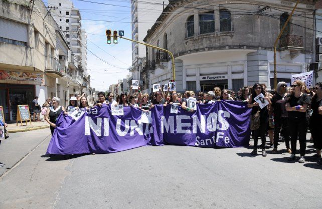 Ni Una Menos. Imagen de archivo.