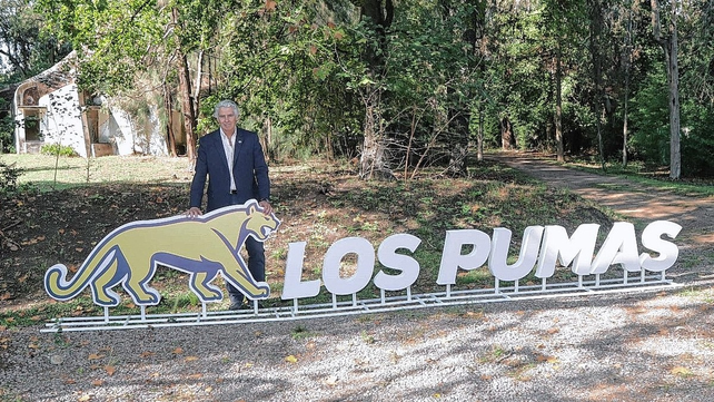 El presidente de la UAR, Gabriel Travaglini, encabez&oacute; la presentaci&oacute;n del logo institucional, que se diferenciar&aacute; de Los Pumas.