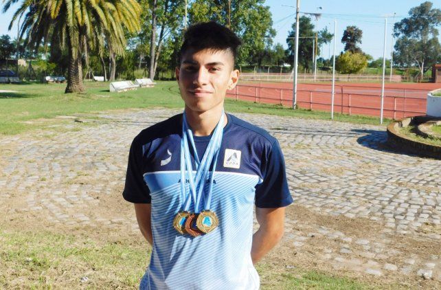 El representante de Velocidad y Resistencia fue primero en la prueba de salto en largo y tercero en el salto triple.