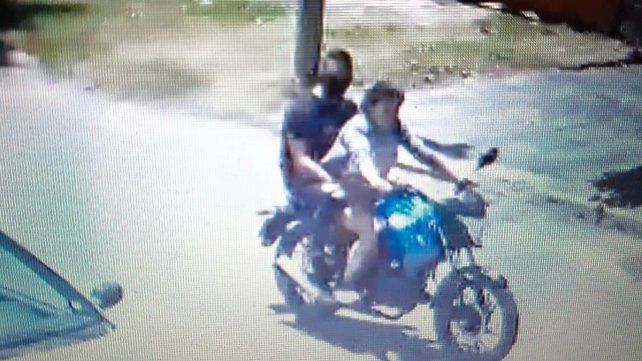 La imagen de los motochorros.