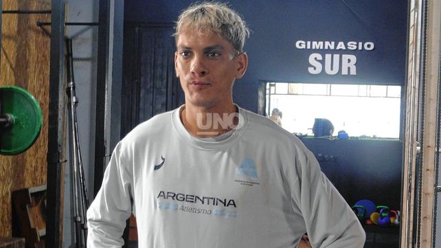 El atleta santafesino hizo los m&eacute;ritos deportivos para estar en Cuiab&aacute;, pero la Cada lo hab&iacute;a bajado del equipo.