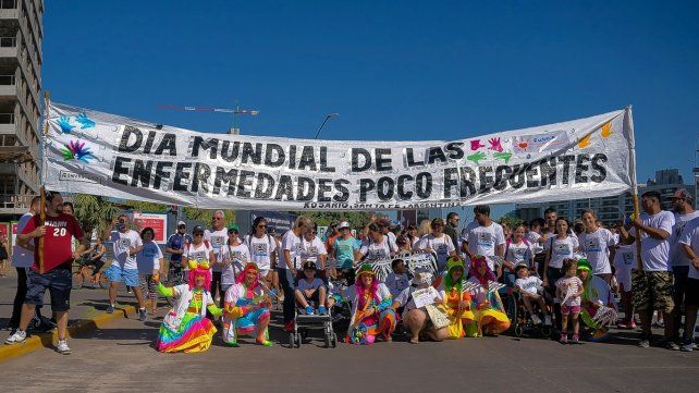 Rosario. Movilización en el Monumento a la Bandera de las organizaciones de EPOF, en febrero del 2020.