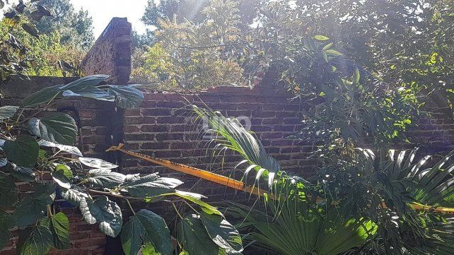 La explosión de garrafas afectó a las viviendas cercanas.