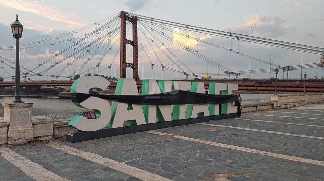 Se enluta la ciudad ante los reiterados hechos de inseguridad. 