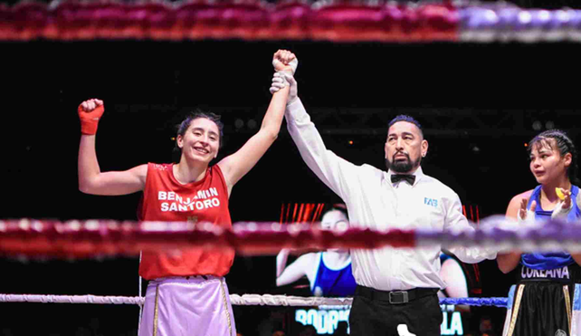 En uno de los tres combates femeninos, Gianella Rodríguez consiguió festejar ante la coreana Zavala. En uno de los tres combates femeninos, Gianella Rodríguez consiguió festejar ante la coreana Zavala.