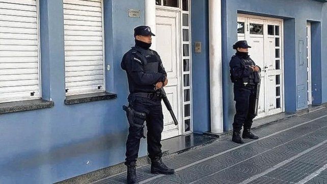 El operativo en la casa del vice Horacio Darrás. 