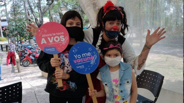 Vacunación de menores en la provincia de Santa Fe