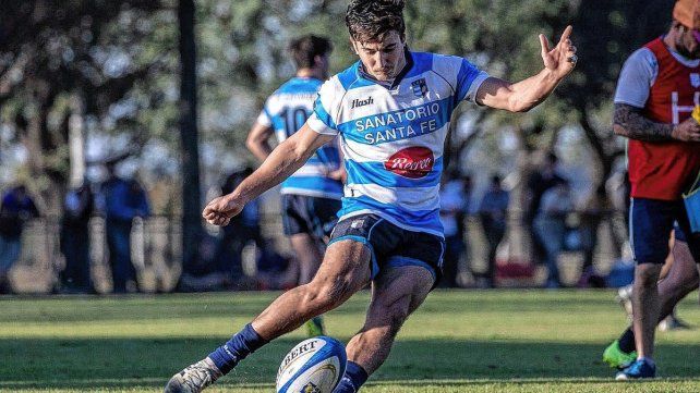 Facundo Beltramino jugó un buen partido, y fue el autor de 12 de los 15 puntos con el que CRAI derrotó a Santa Fe Rugby en la autopista.