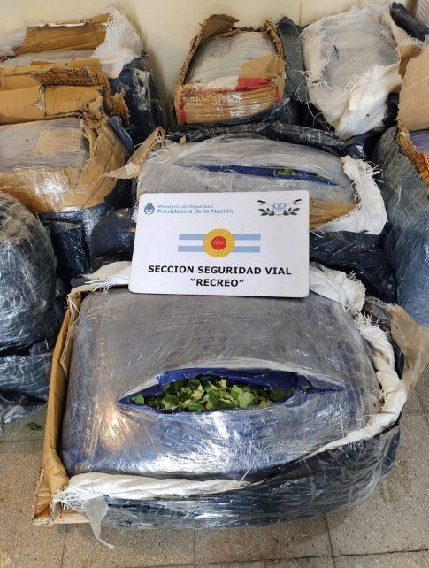Lo secuestrado en las encomiendas por Gendarmería