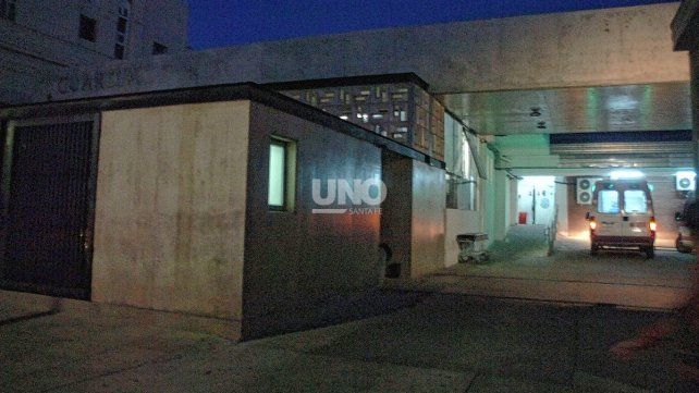 El hombre, herido en Alto Verde, fue trasladado al hospital Cullen