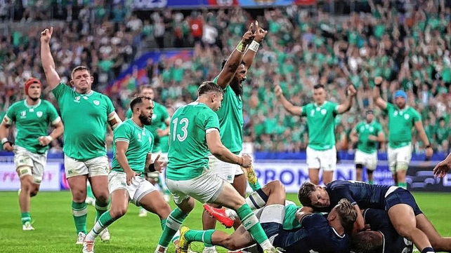 En Saint Denis, Irlanda venci&oacute; a Escocia por un inobjetable 36 a 14 y se asegur&oacute; el primer puesto. &nbsp;