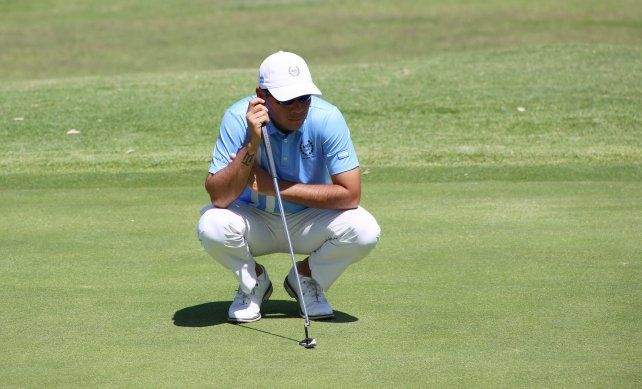 El golfista del Jockey Club de Santa Fe, junto a Juan Martín Loureiro, disputó la Copa Tailhade en Lagartos Golf Club.