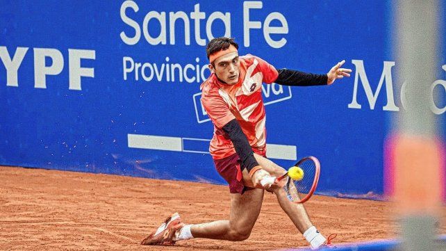 Rom&aacute;n Burruchaga, hijo del campe&oacute;n del Mundo del 86, buscar&aacute; la final ante el paraguayo Vallejo.