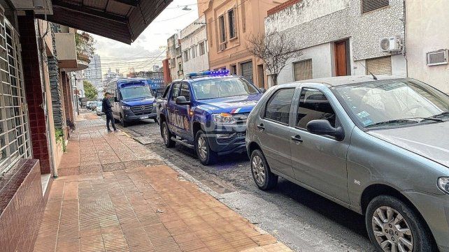 Monseñor Zazpe al 3000, donde ocurrió el violento robo en barrio Sur.