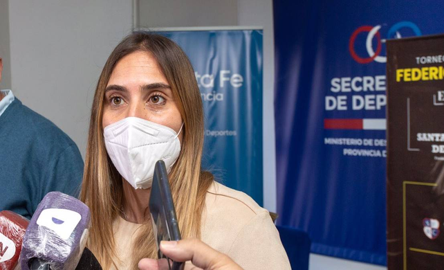 La designada funcionaria, señaló que es una apasionada por el deporte, y que tiene muchas ganas de trabajar.