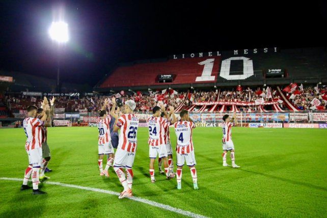 Rafael Profini fue uno de los pocos jugadores que estuvo a la altura en una deslucida noche de Uni&oacute;n ante Agropecuario.