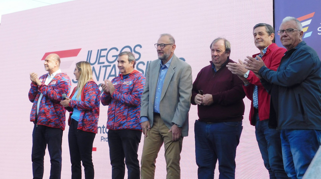 Autoridades gubernamentales y de las federaciones deportivas participaron de la actividad en la ciudad de Santa Fe.