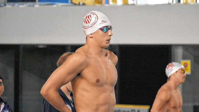 Tom&aacute;s Di Paolo es uno de los cincos nadadores tatengues que fueron convocados para el Panamericano de Chile 2023. &nbsp;