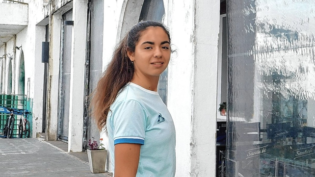 Ingrid integra la selección nacional de remo, y logró buenos resultados en San Pedro de la Paz, en Chile.