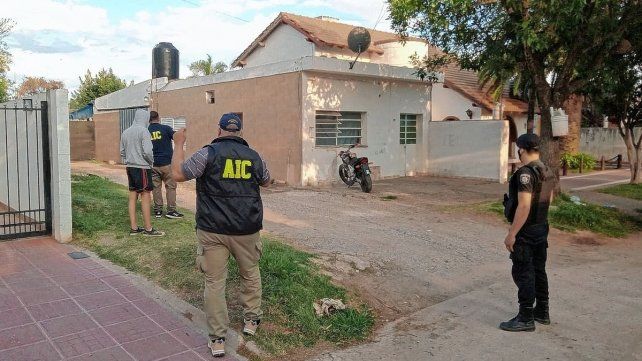 Uno de los lugares en dónde se llevaron a cabo uno de los allanamientos