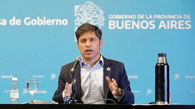 Axel Kicillof. Gobernador de Buenos Aires. 