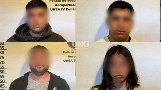 Los detenidos durante el operativos denominado Operación M4 en Rosario