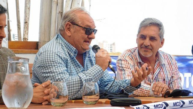 El presidente del Yacht Club Santa Fe, comodoro Romeo Angelucci, destacó que la Setúbal es una cancha espectacular para la motonáutica.