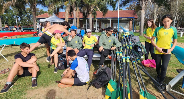 Una numerosa delegación santafesina se dio cita en el Club Náutico Villa Constitución.