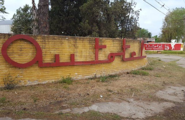 El motel de la vecina ciudad de Santo Tomé, blanco de los delincuentes. 