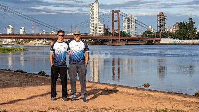 Juan Carlos Luqui y Marcelo Visuara est&aacute;n al frente de Santa Fe Triatl&oacute;n.