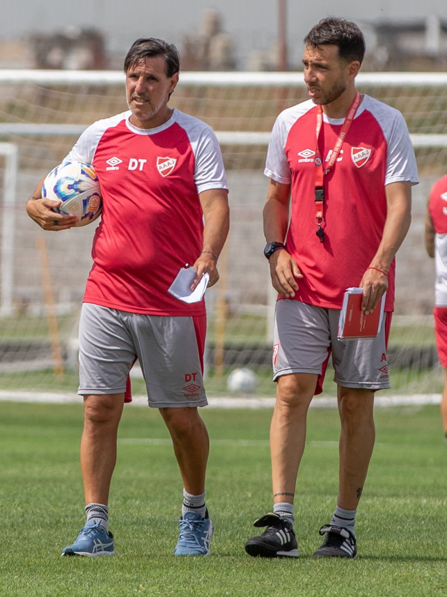 Nicol&aacute;s Diez palpit&oacute; el partido entre Uni&oacute;n y Argentinos.