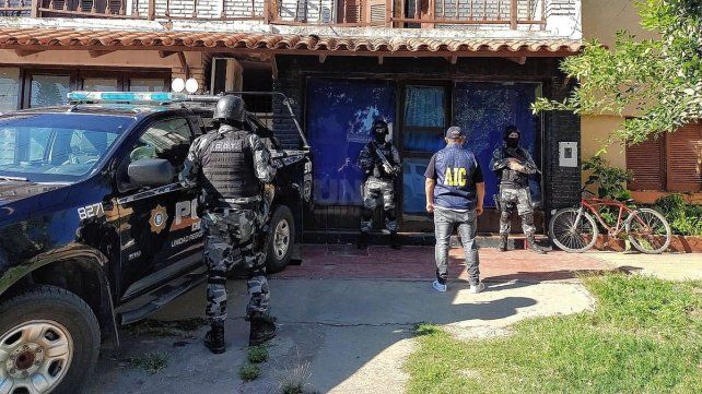 Vendedores barriales de droga en San Justo. 