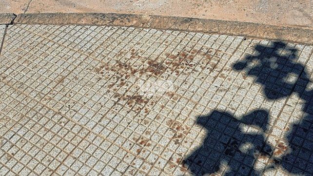 El lugar en dónde sucedió el homicidio en barrio Yapeyú