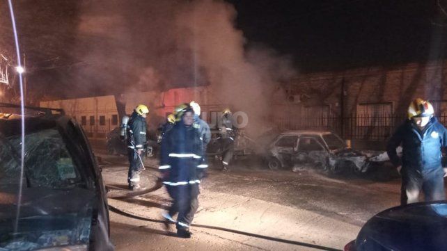 Incendio Comisaría  22° de Rosario