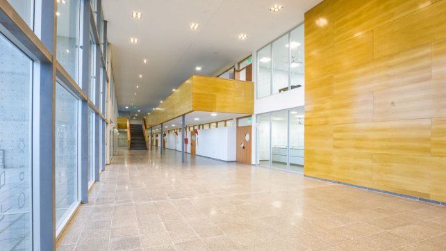 El ingreso al Aulario Común que inaugura UNL El ingreso al Aulario Común que inaugura UNL