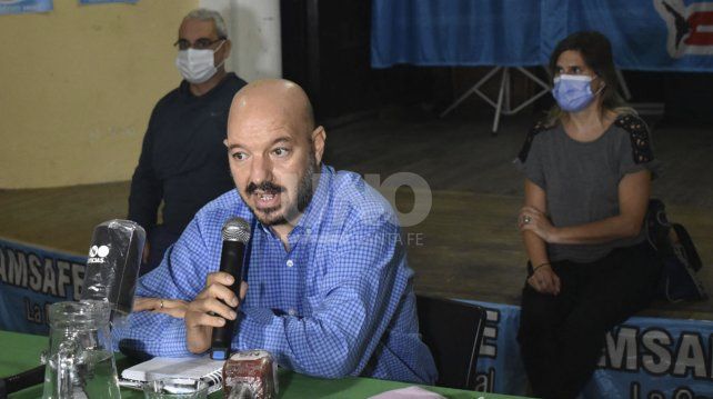 Rodrigo Alonso, secretario General de Amsaf&eacute; La Capital, dijo que en esta paritaria los trabajadores tienen que recuperar poder adquisitivo.