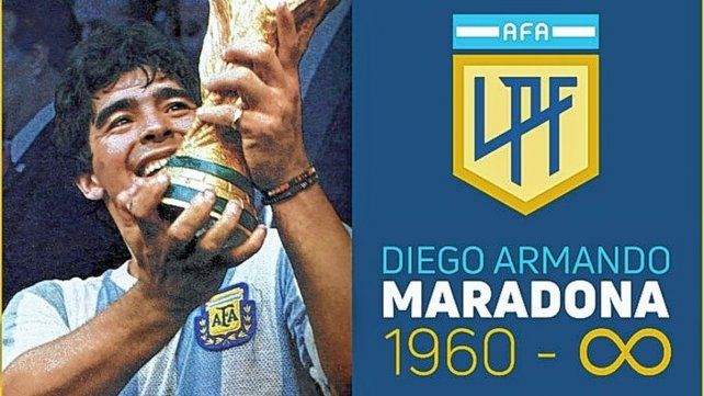 La Liga Profesional y la AFA realizarán homenajes en todas las canchas a Diego Maradona por la fecha de su cumpleaños.